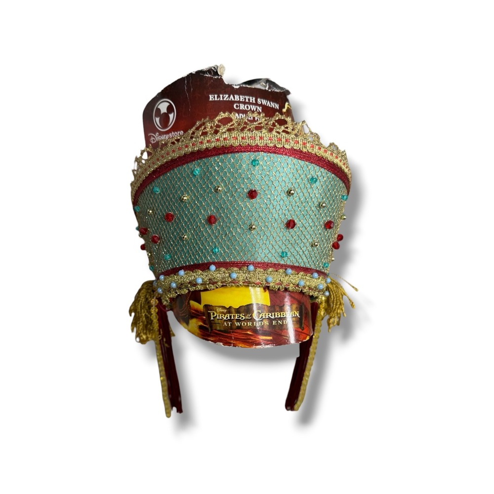 Disney Store Elizabeth Swann Costume Crown Pirates of the Caribbean Halloween